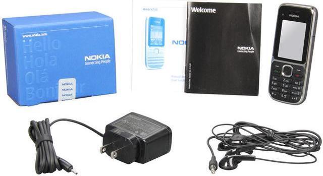 Alt view image 7 of 7 - Nokia C2-01 Unlocked GSM Bar Phone with 3.2MP Camera 2.0" Black