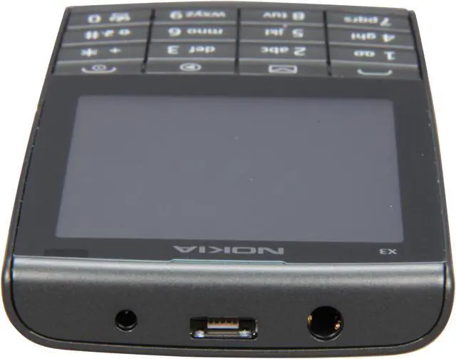 Alt view image 6 of 7 - Nokia Touch and Type Dark Metal 3G Unlocked GSM Touch Screen Phone with 5MP Camera / Wi-Fi (X3-02)