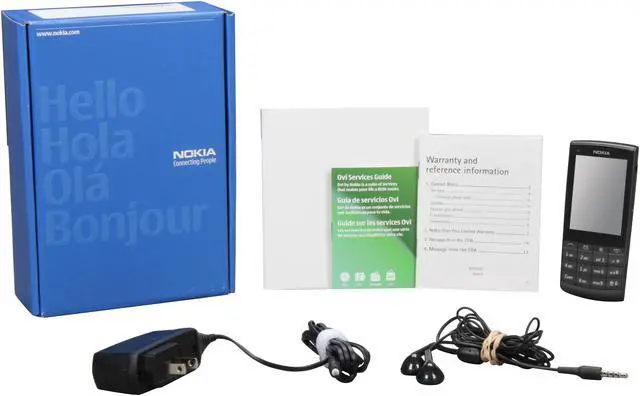 Alt view image 7 of 7 - Nokia Touch and Type Dark Metal 3G Unlocked GSM Touch Screen Phone with 5MP Camera / Wi-Fi (X3-02)