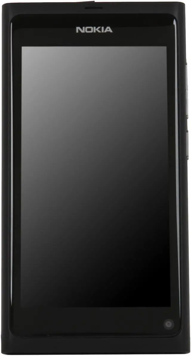 Alt view image 2 of 9 - Nokia Lankku Black 3G Unlocked GSM Smart Phone w/ MeeGo OS / 8 MP Camera / 3.9" Touchscreen (N9)
