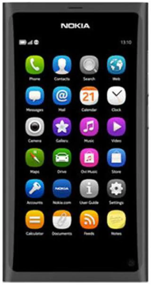 Main image of Nokia Lankku Black 3G Unlocked GSM Smart Phone w/ MeeGo OS / 8 MP Camera / 3.9" Touchscreen (N9)