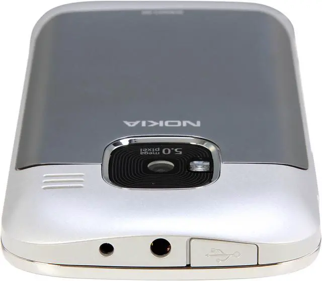 Alt view image 6 of 7 - Nokia E5-00 Chrome 3G Unlocked GSM Smart Phone w/ 5MP Camera / GPS / Wi-Fi (E5-00)