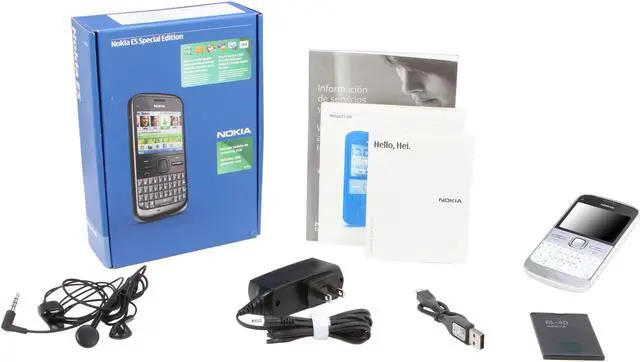 Alt view image 7 of 7 - Nokia E5-00 Chrome 3G Unlocked GSM Smart Phone w/ 5MP Camera / GPS / Wi-Fi (E5-00)