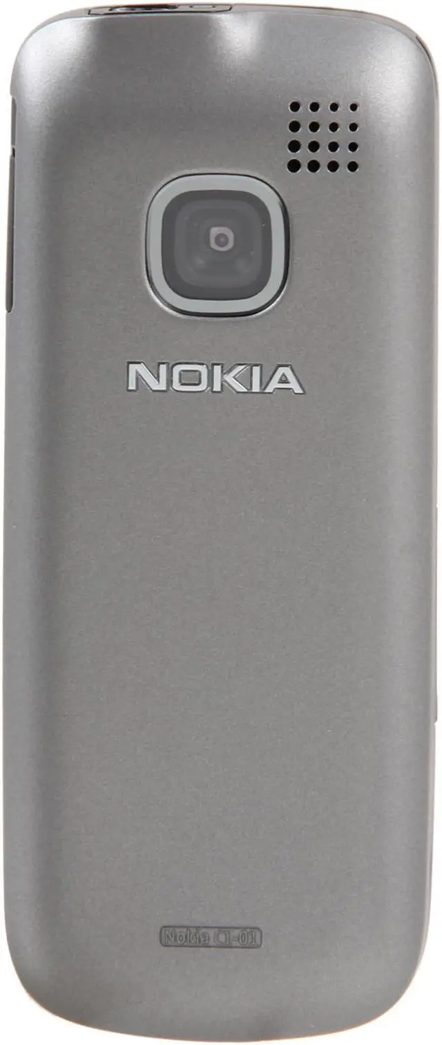 Alt view image 4 of 8 - Nokia C1-01 Warm Gray Unlocked GSM Bar Phone / Camera / Bluetooth / Music / 1.8" Display (C1-01)
