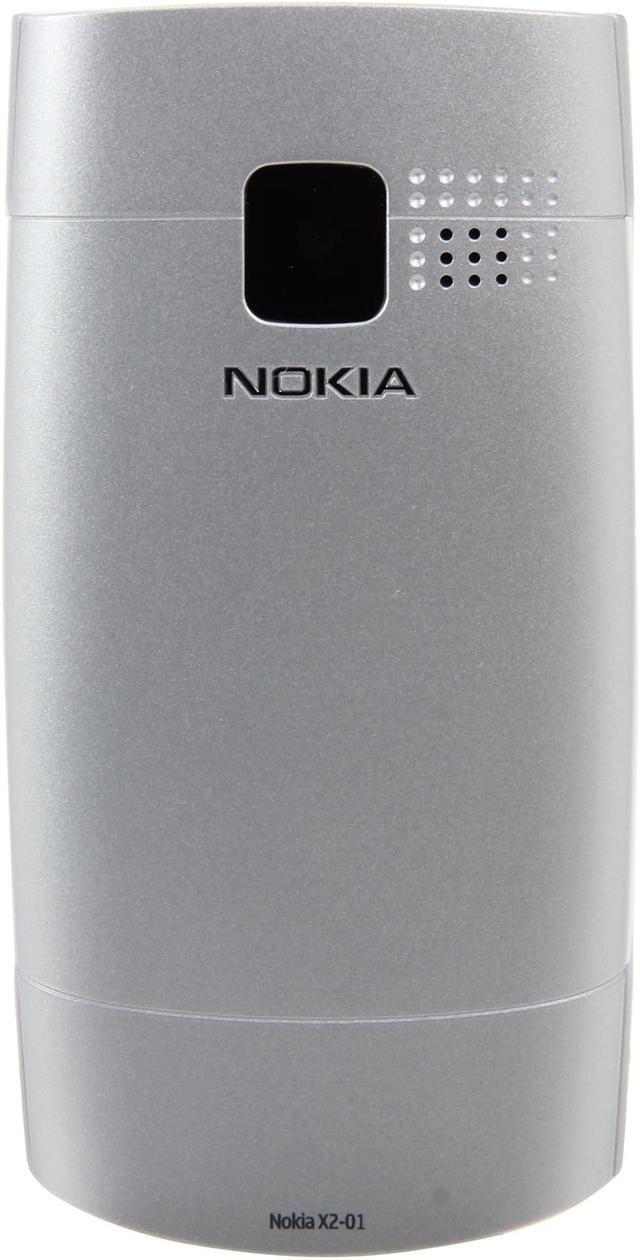 Alt view image 4 of 8 - Nokia X2-01 White Silver Unlocked Cell Phone w/ Bluetooth v2.1 with A2DP / Voice Memo / Predictive Text Input (X2-01)