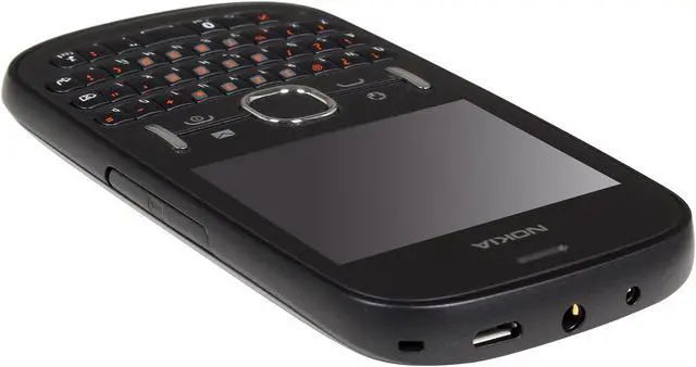 Alt view image 6 of 7 - Nokia Asha 201 Unlocked GSM QWERTY Phone with Bluetooth / 2 MP Camera / 2.4" Display 2.4" Graphite/Black