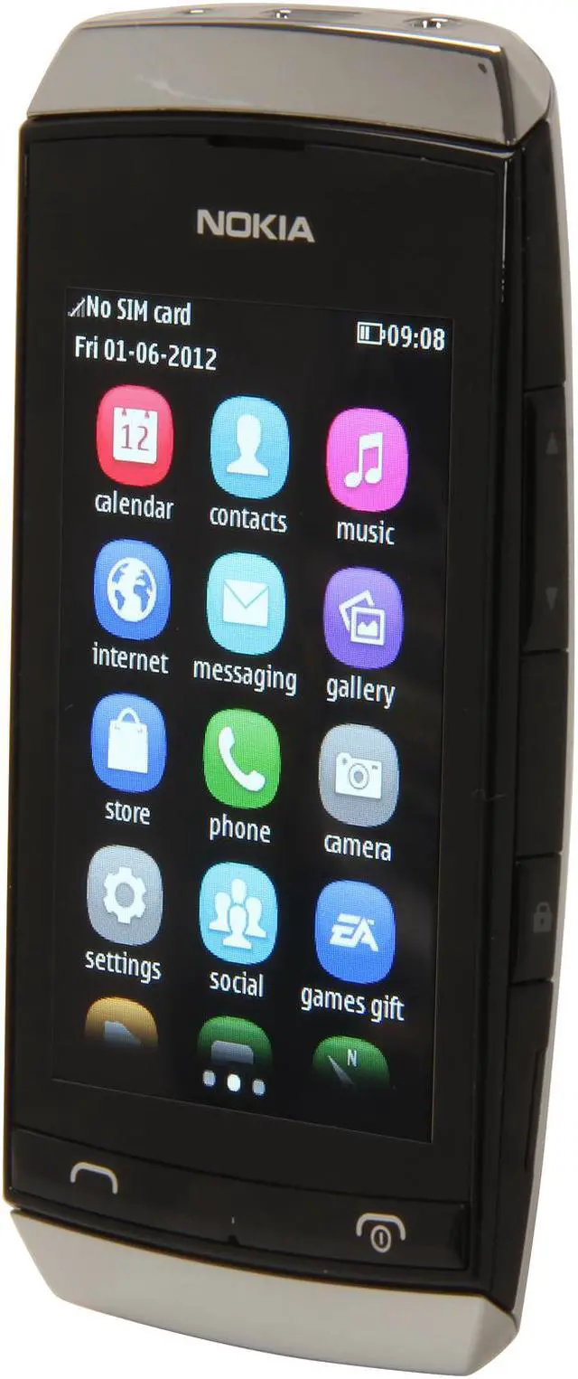 Alt view image 2 of 8 - Nokia Asha 306 Unlocked GSM Touch Screen Smart Phone with Wi-Fi / Bluetooth / 2 MP Camera / 3.0" Display 3.0" White