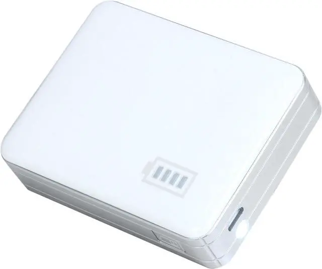 Main image of Inland White 5200 mAh Backup Battery Power Bank 03240