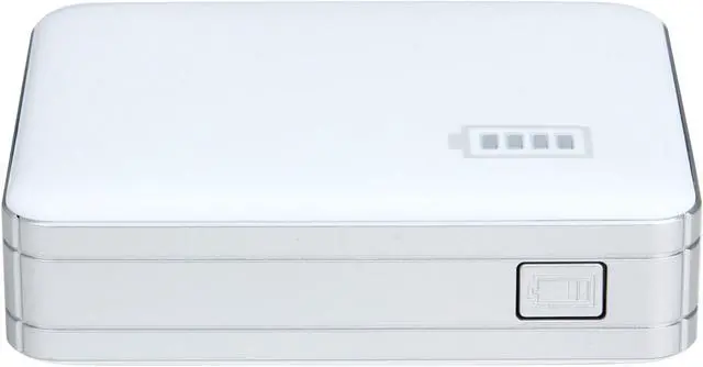 Alt view image 3 of 7 - Inland White 5200 mAh Backup Battery Power Bank 03240