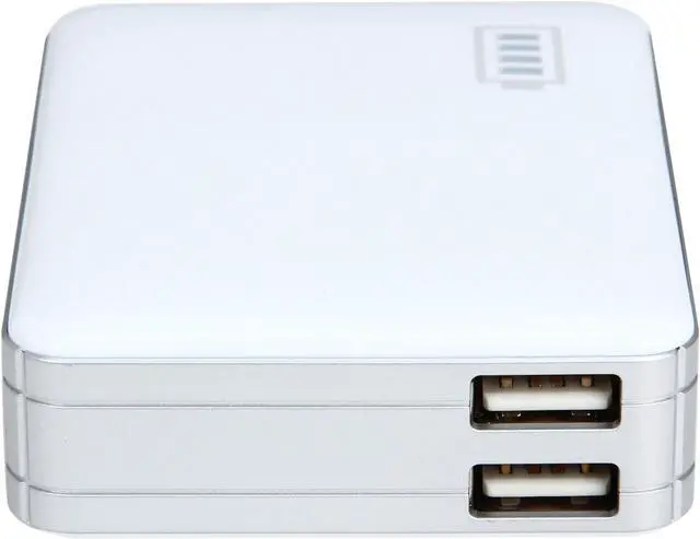 Alt view image 4 of 7 - Inland White 5200 mAh Backup Battery Power Bank 03240