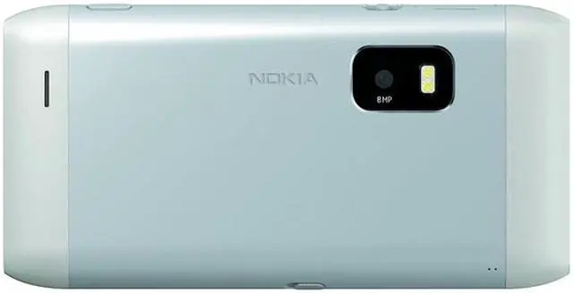 Alt view image 4 of 5 - Nokia E7 E7-00 3G 16GB Unlocked GSM Slide-Out Keyboard Phone 4.0" Silver 256 MB RAM