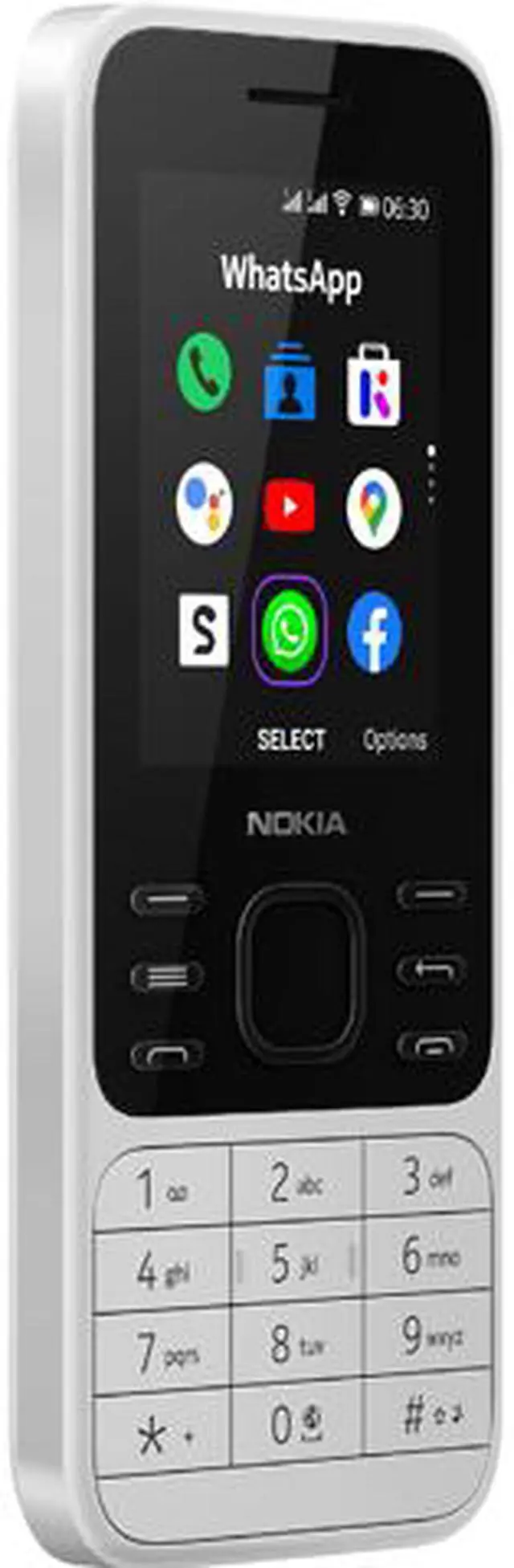 Nokia 6300 4G TA-1324 4GB DUOS GSM Phone - White - Newegg.com