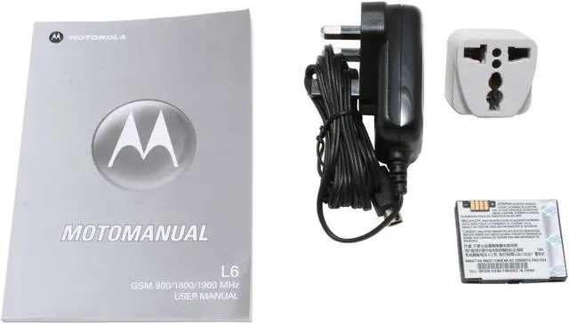 Alt view image 8 of 9 - Motorola L6 Unlocked Cell Phone 2.0" Black