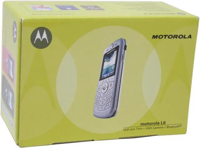 Alt view image 9 of 9 - Motorola L6 Unlocked Cell Phone 2.0" Black