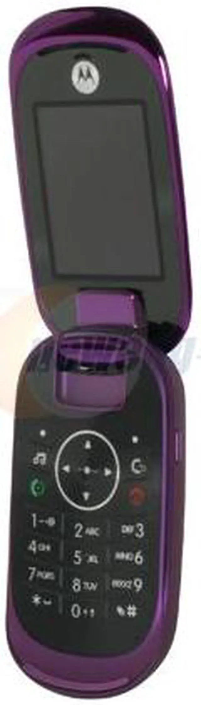 Alt view image 8 of 16 - Motorola U9 Purple unlocked GSM cell phone with 7 hours talk time - OEM