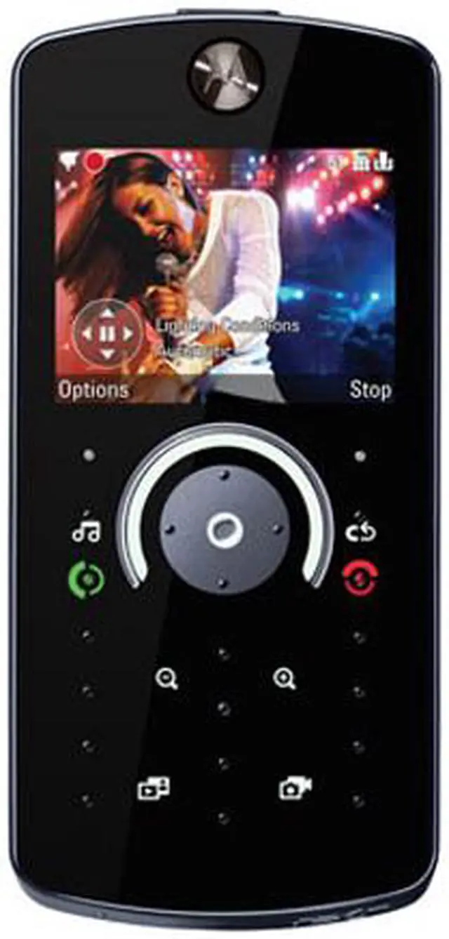 Motorola ROKR E8 Unlocked CellPhone Black - Newegg.com