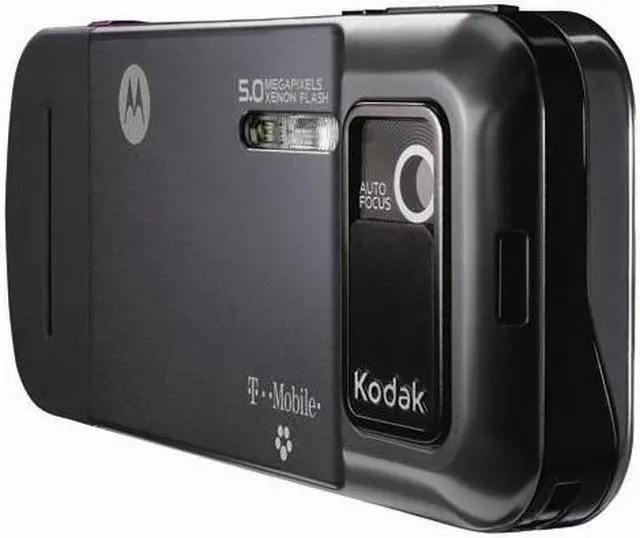 Alt view image 6 of 7 - Motorola Zine ZN5 Kodak 5.0 MP Camera Unlock Cell Phone 2.4" Black