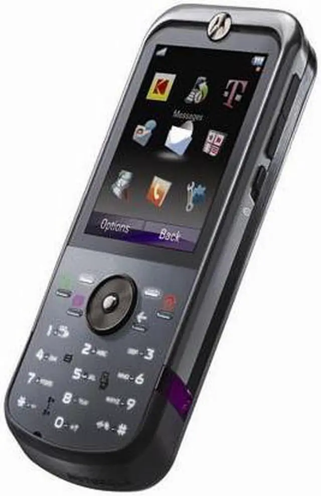 Alt view image 5 of 7 - Motorola Zine ZN5 Kodak 5.0 MP Camera Unlock Cell Phone 2.4" Black