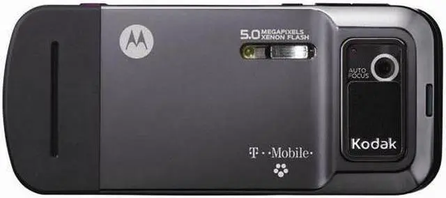 Alt view image 7 of 7 - Motorola Zine ZN5 Kodak 5.0 MP Camera Unlock Cell Phone 2.4" Black