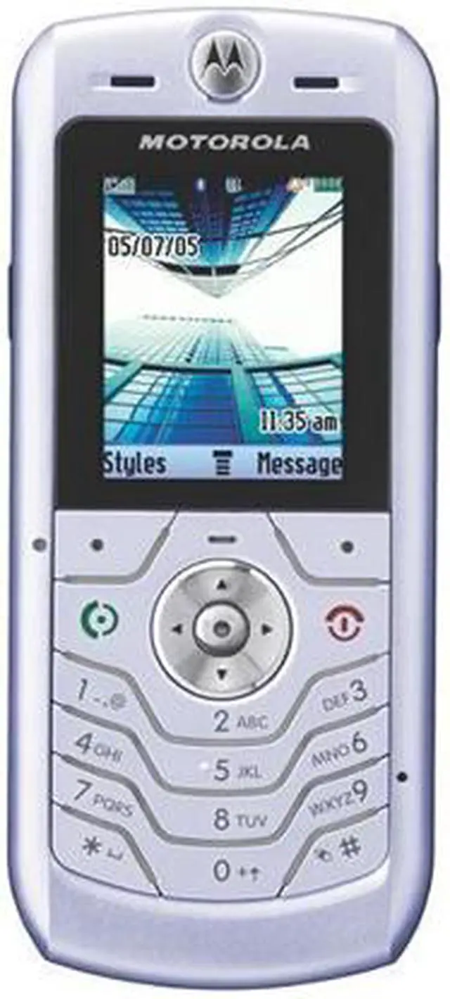 Main image of MOTOROLA L6 Silver Unlocked Cell Phone with no Manufacturer warranty - OEM