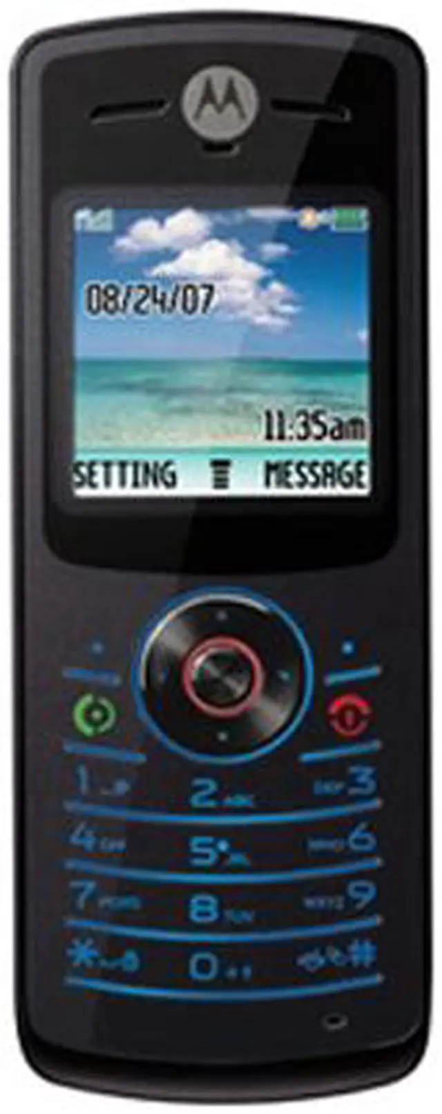 Main image of MOTOROLA W175 Black Unlocked Cell Phone with no Manufacturer warranty - OEM