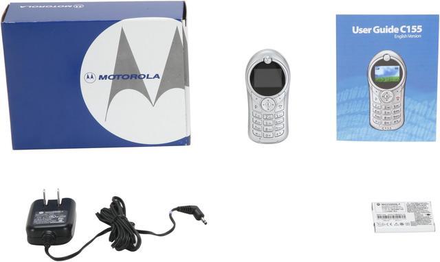 Alt view image 6 of 15 - Motorola C155 Unlocked Cell Phone Gray