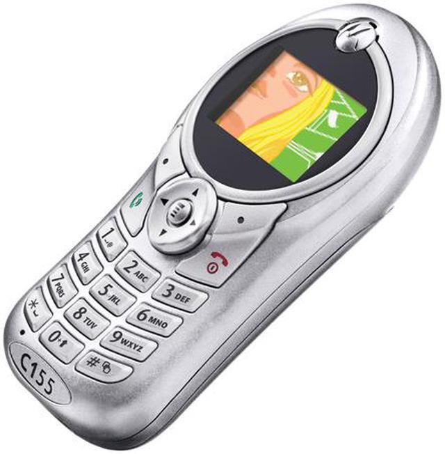 Alt view image 3 of 15 - Motorola C155 Unlocked Cell Phone Gray