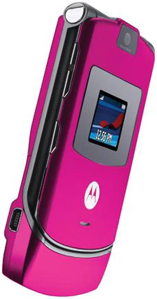 Alt view image 2 of 15 - MOTOROLA RAZR V3 Pink Unlocked Cell Phone with no Manufacturer warranty