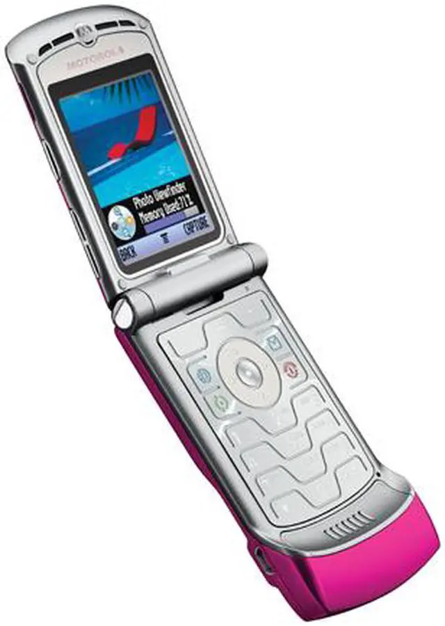 Alt view image 4 of 15 - MOTOROLA RAZR V3 Pink Unlocked Cell Phone with no Manufacturer warranty