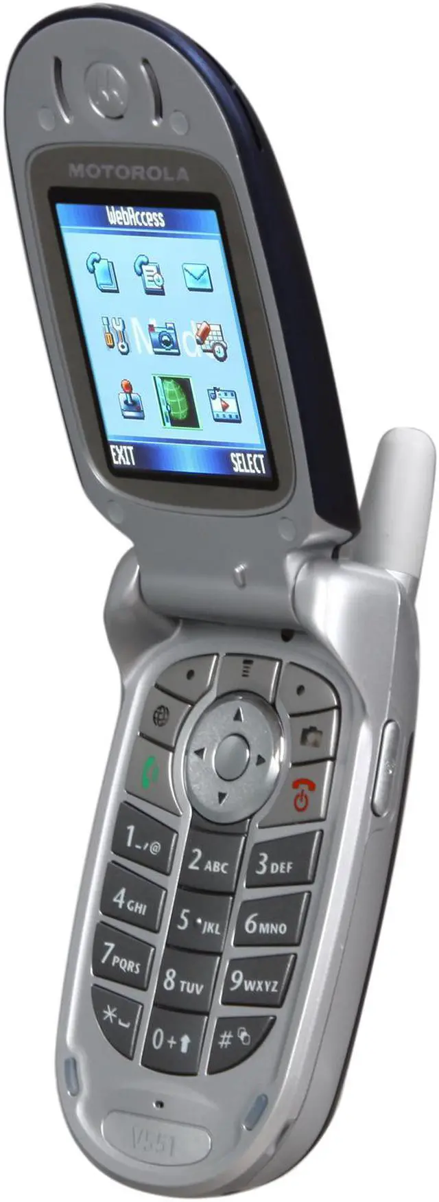 Alt view image 2 of 9 - Motorola V551 Unlocked Cell Phone - OEM