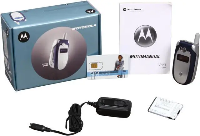 Alt view image 9 of 9 - Motorola V551 Unlocked Cell Phone - OEM