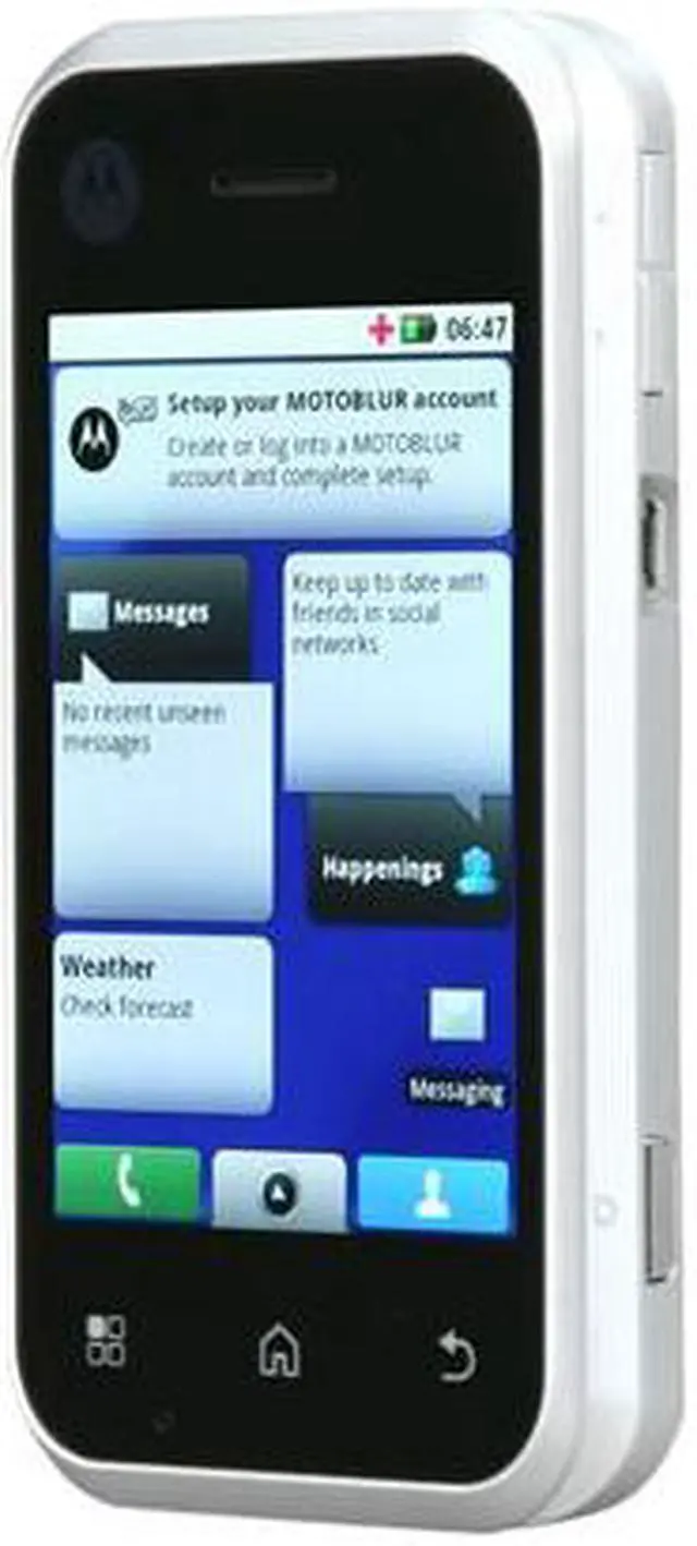 Alt view image 3 of 9 - Motorola BACKFLIP Black 3G Unlocked GSM Smart Phone w/ 3.1" Touch Screen / Full QWERTY Keyboard (BACKFLIP) - OEM