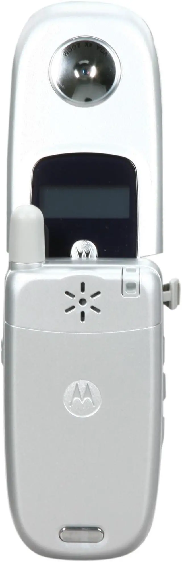 Alt view image 5 of 7 - Motorola V220 Unlocked GSM Flip Phone with MP3 Ringtone Support Silver