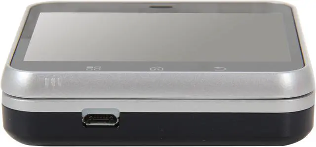 Alt view image 6 of 10 - Motorola Flipout MB511 Unlocked GSM Smart Phone with Android 2.1 2.8" Black/White