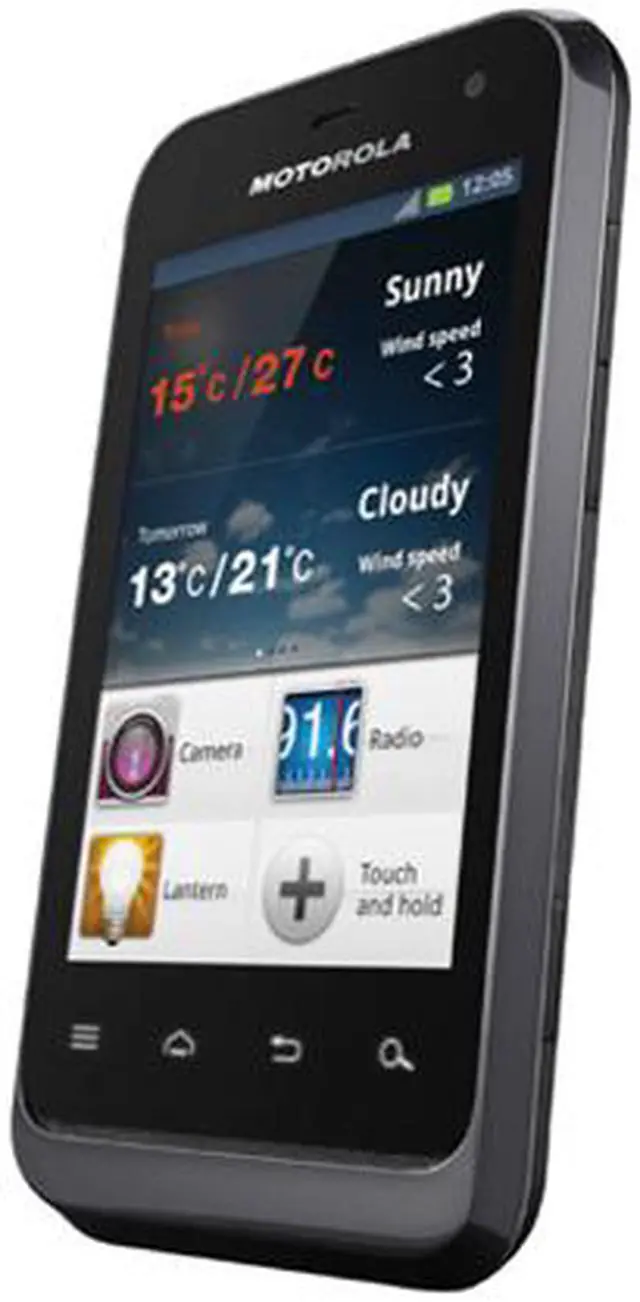 Alt view image 2 of 5 - Motorola Defy Mini XT320 Unlocked GSM Android Cell Phone 3.2" Black