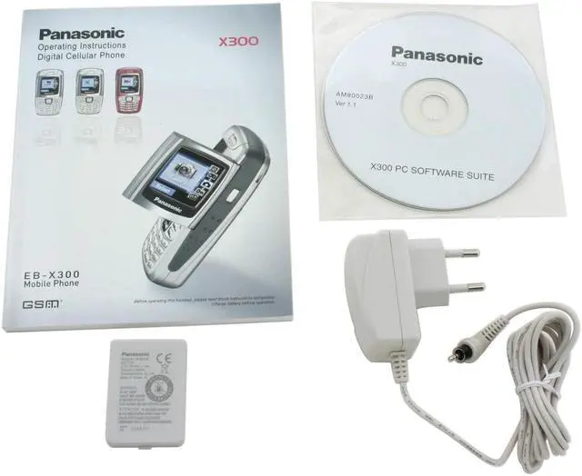 Alt view image 10 of 11 - Panasonic X300 Tri-Band GSM Camera Cell Phone (Unlocked)