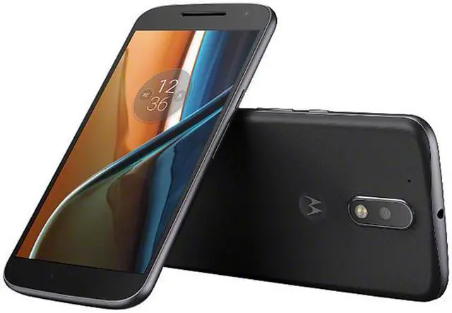 Alt view image 7 of 7 - Moto G (4th Gen.) 16GB Smartphone (Unlocked, Black) - US Warranty