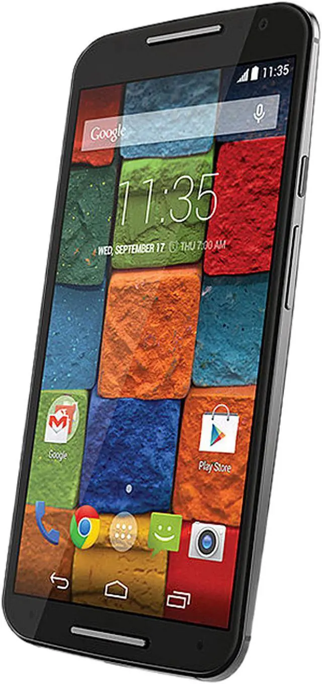 Alt view image 2 of 3 - Motorola Moto X (2nd Generation) XT1096 4G LTE Verizon Unlocked Quad-Core Android Phone w/ 13MP Camera 5.2" Black 2GB RAM