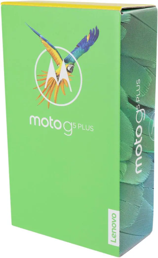 Alt view image 5 of 5 - Moto G5 Plus (5th Gen), 5.2 Inches, FHD IPS, 2GB RAM, 32 GB Storage, Unlocked Cell Phone, US Warranty, Lunar Grey (01110NARTL)
