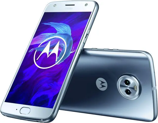 Alt view image 3 of 4 - Moto X4 (4th Gen), 5.2 Inches, FHD LTPS, 3GB RAM, 32GB Storage, Dual Rear Camera, Unlocked Cell Phone, US Warranty, Sterling blue (PA8S0007US)