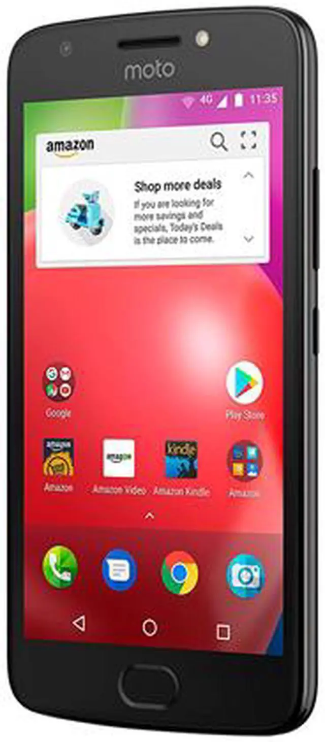Alt view image 3 of 4 - Motorola Moto E4 Boost Mobile Cell Phone