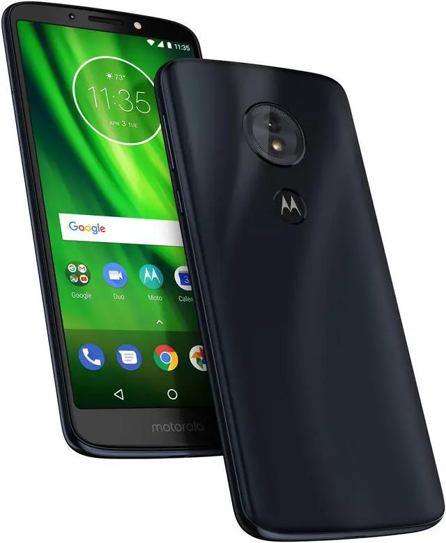Alt view image 7 of 9 - Motorola Moto G6 Play 4G LTE Unlocked Cell Phone US Version (5.7" Deep Indigo,  32GB 3GB RAM)