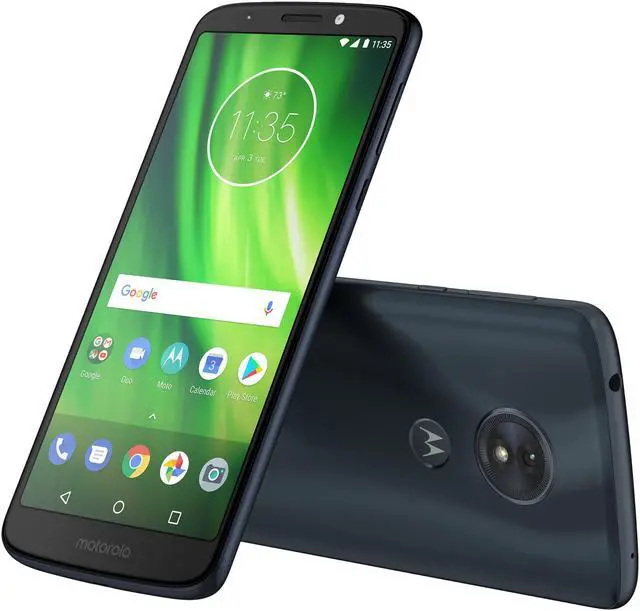 Alt view image 8 of 9 - Motorola Moto G6 Play 4G LTE Unlocked Cell Phone US Version (5.7" Deep Indigo,  32GB 3GB RAM)