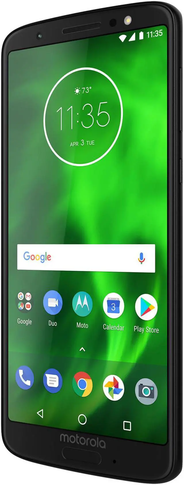 Alt view image 2 of 9 - Motorola Moto G6 4G LTE Unlocked Cell Phone US Version (5.7" Black, 32GB 3GB RAM)