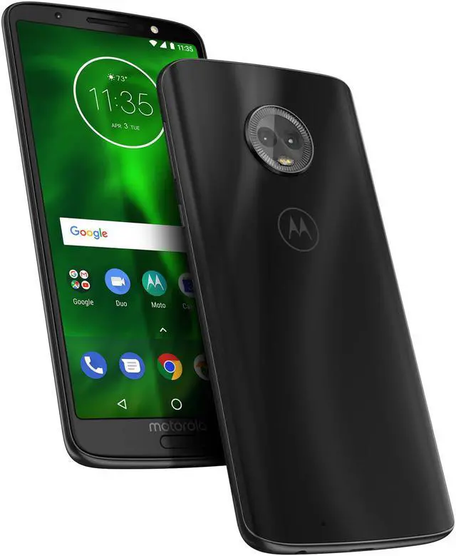 Alt view image 7 of 9 - Motorola Moto G6 4G LTE Unlocked Cell Phone US Version (5.7" Black, 32GB 3GB RAM)