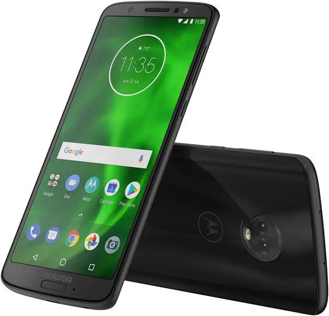 Alt view image 8 of 9 - Motorola Moto G6 4G LTE Unlocked Cell Phone US Version (5.7" Black, 32GB 3GB RAM)