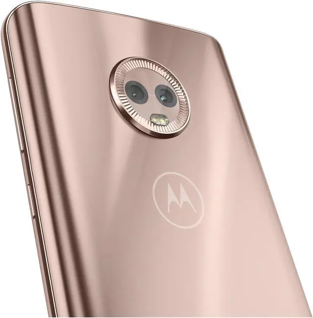 Alt view image 6 of 8 - Motorola Moto G6 4G LTE Unlocked Cell Phone US Version (5.7" Oyster Blush, 32GB 3GB RAM)