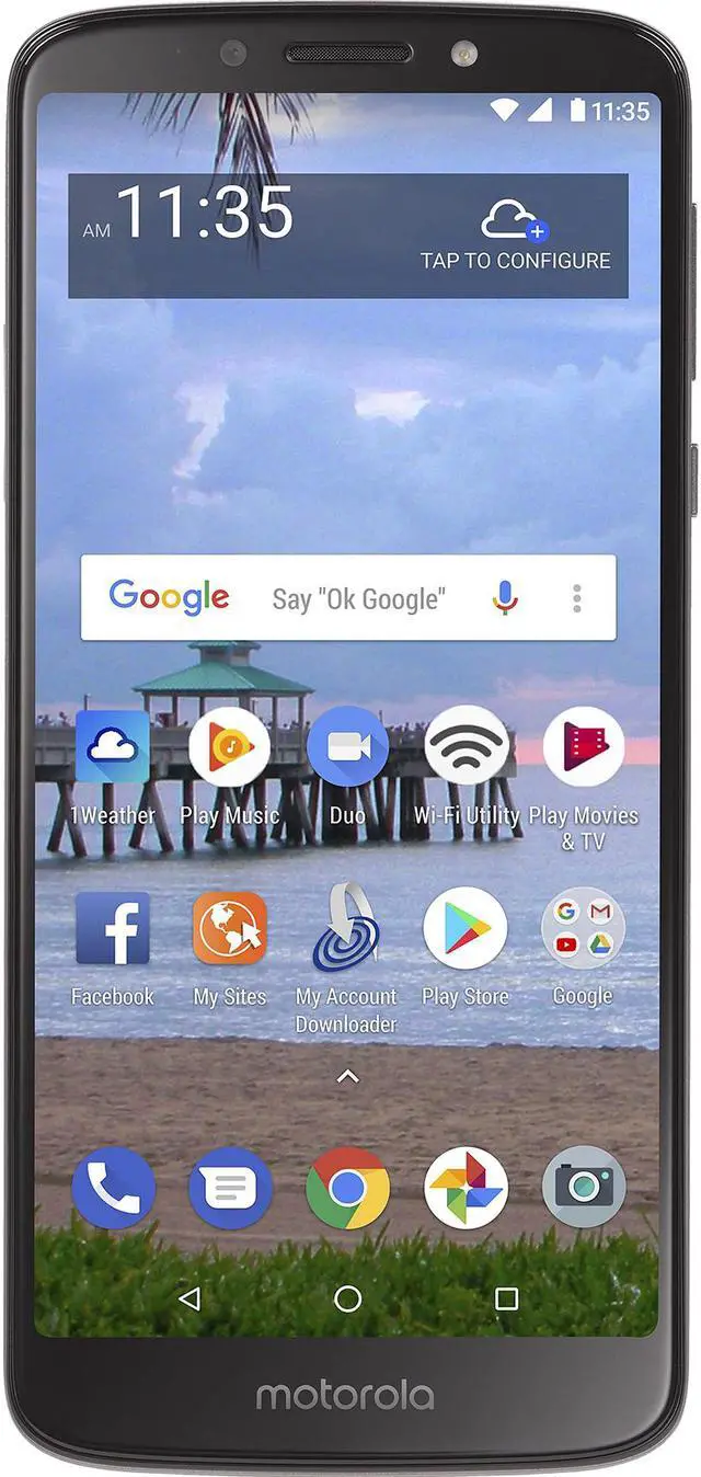 Main image of Motorola E5 TracFone Prepaid Cell Phone