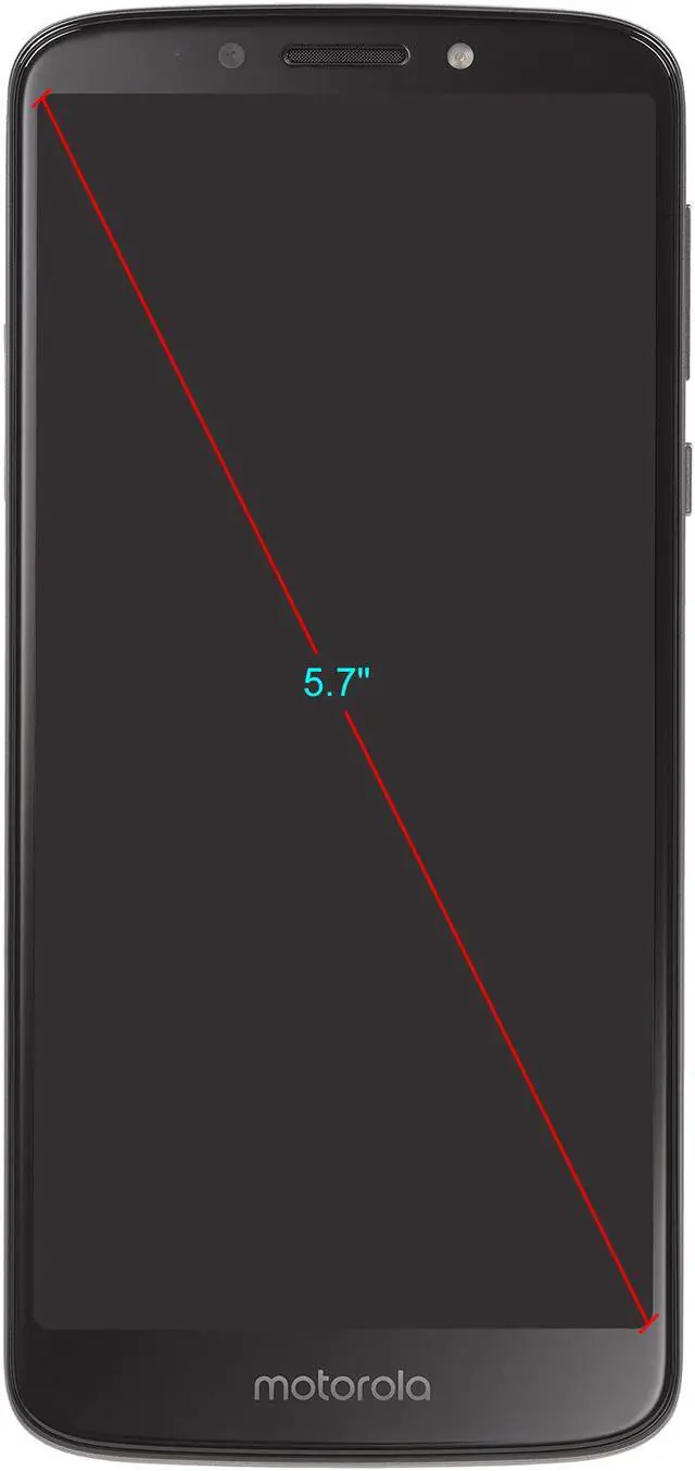 Alt view image 8 of 8 - Motorola Moto E5 Total Wireless Prepaid Cell Phone