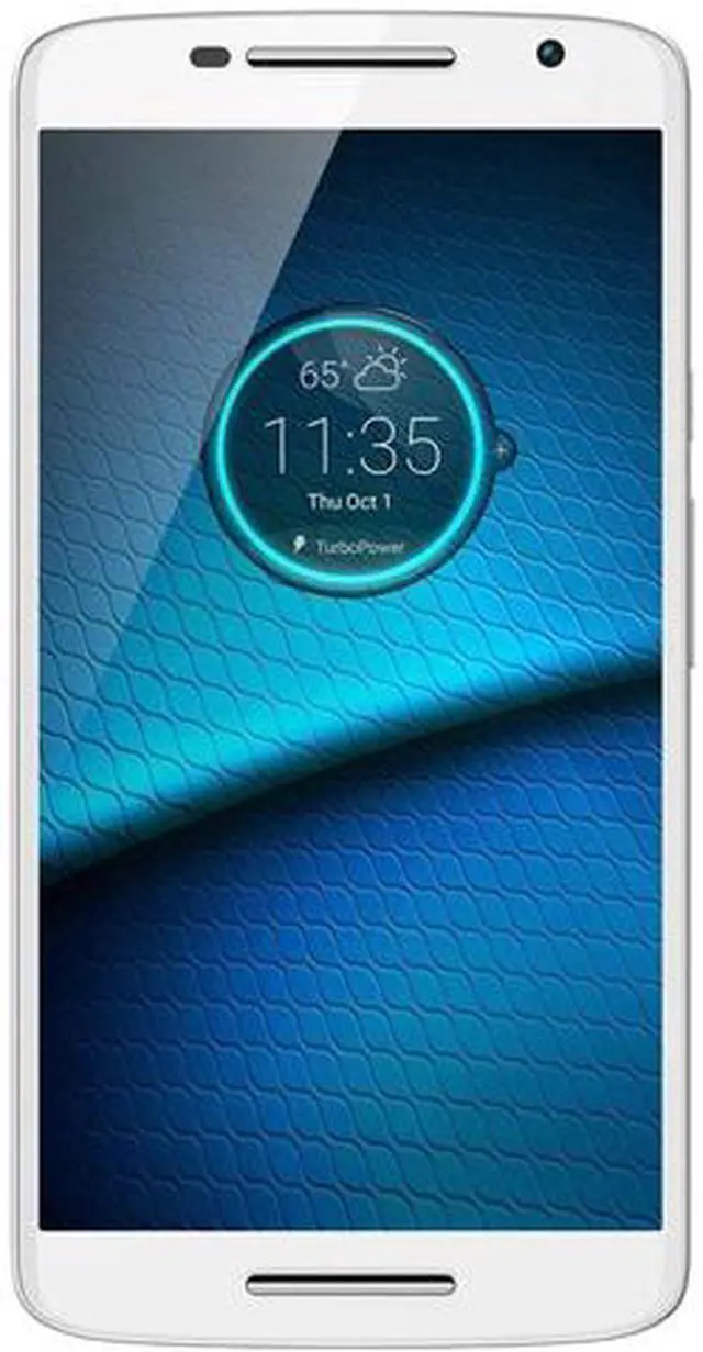 Main image of Motorola Droid Maxx 2 XT1565 White 16GB Verizon Phone w/ 21 MP Rear Camera